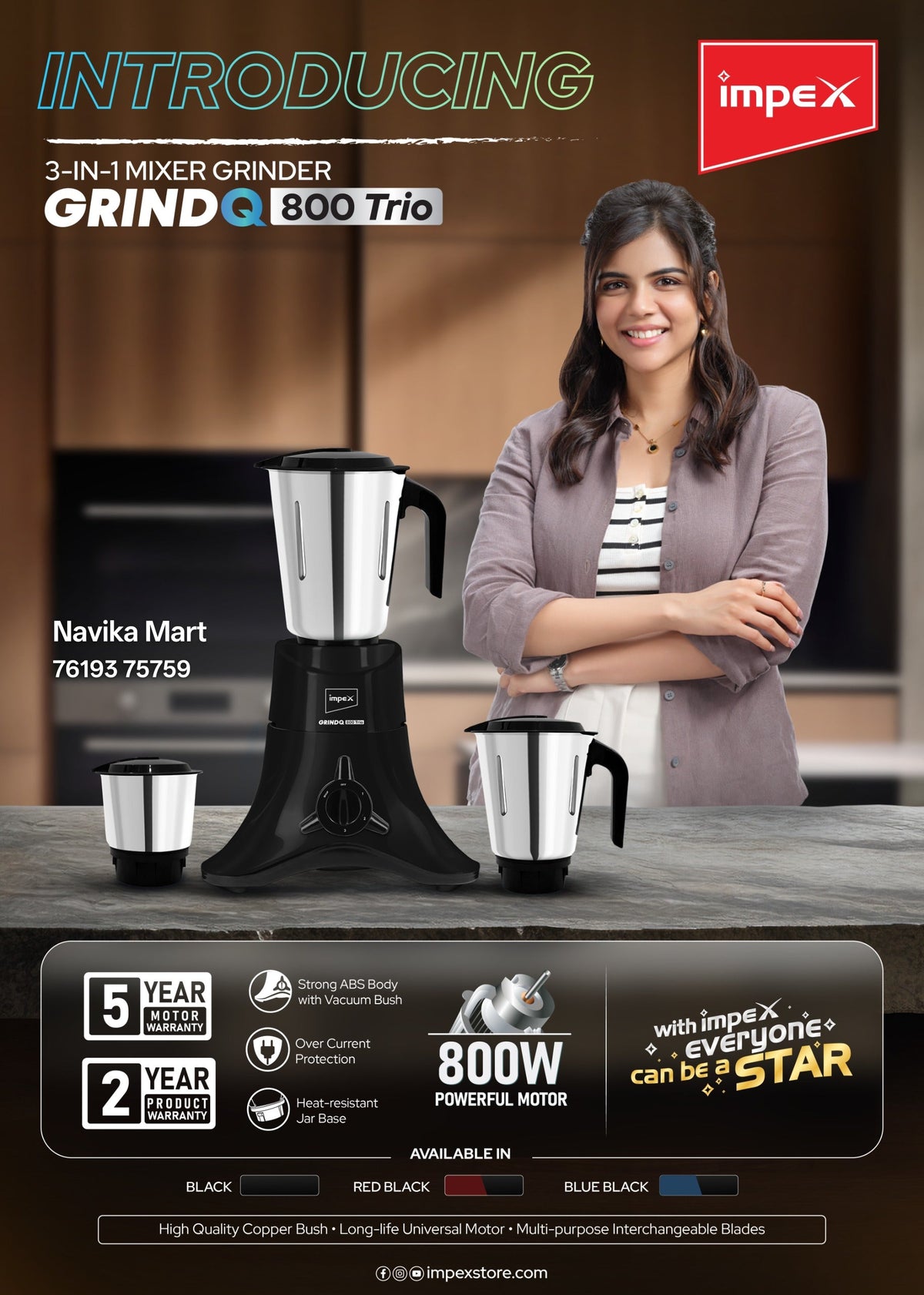 Ultimate Performance Mixer Grinder – Power Meets Precision